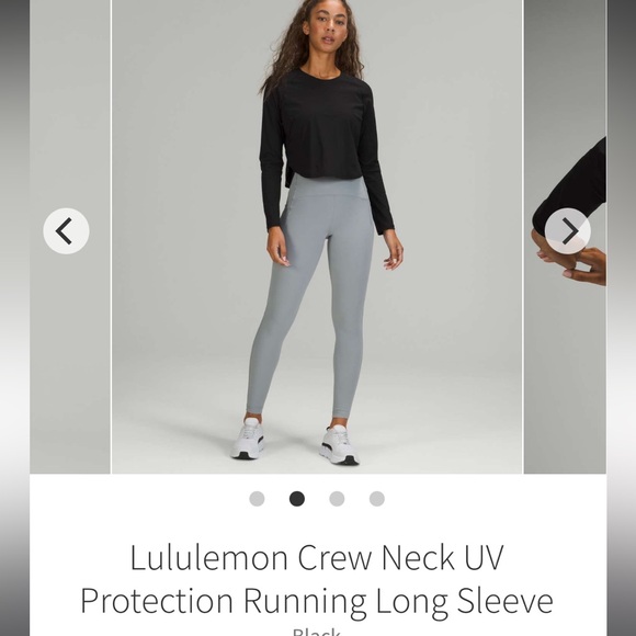 Lululemon Crew Neck UV
Protection Running Long Sleeve - Picture 2 of 8